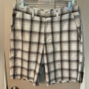 Ben Hogan Performance plaid shorts.​